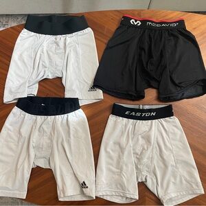 Adidas (etc) baseball sliding shorts - youth
